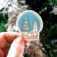 Bigfoot Snowglobe Sticker