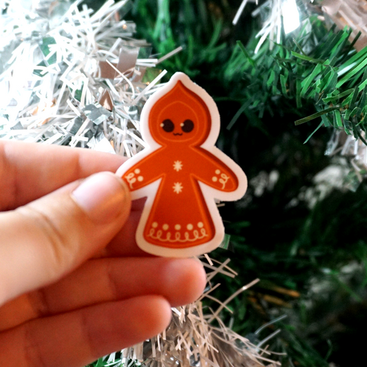 The Flatwoods Monster Gingerbread Sticker