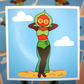 The Flatwoods Monster in a Bikini Print