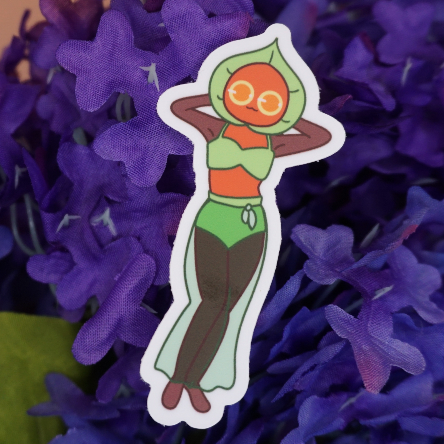 The Flatwoods Monster in a Bikini Sticker