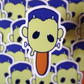 Frankenstein's Monster Ice Pop Sticker