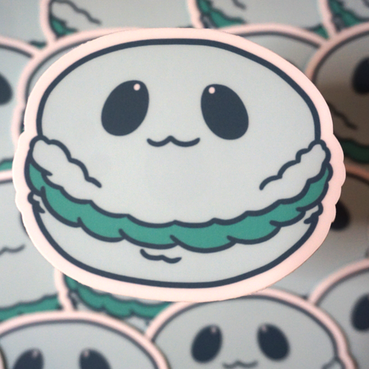 The Grafton Monster Macaron Sticker