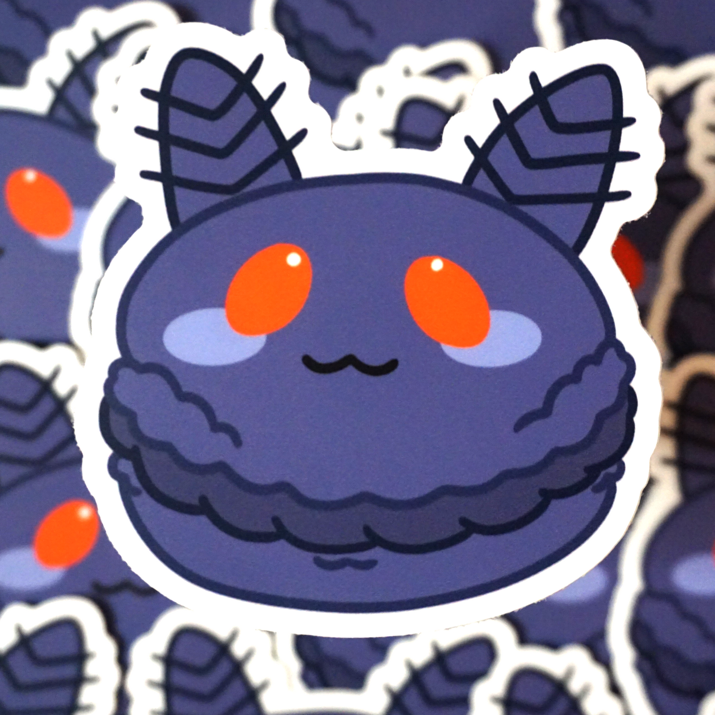 Mothman Macaron Sticker