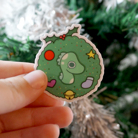 Nessie Wreath Sticker