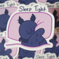 Sleep Tight Mothman Sticker