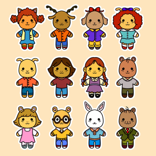 Arthur Stickers