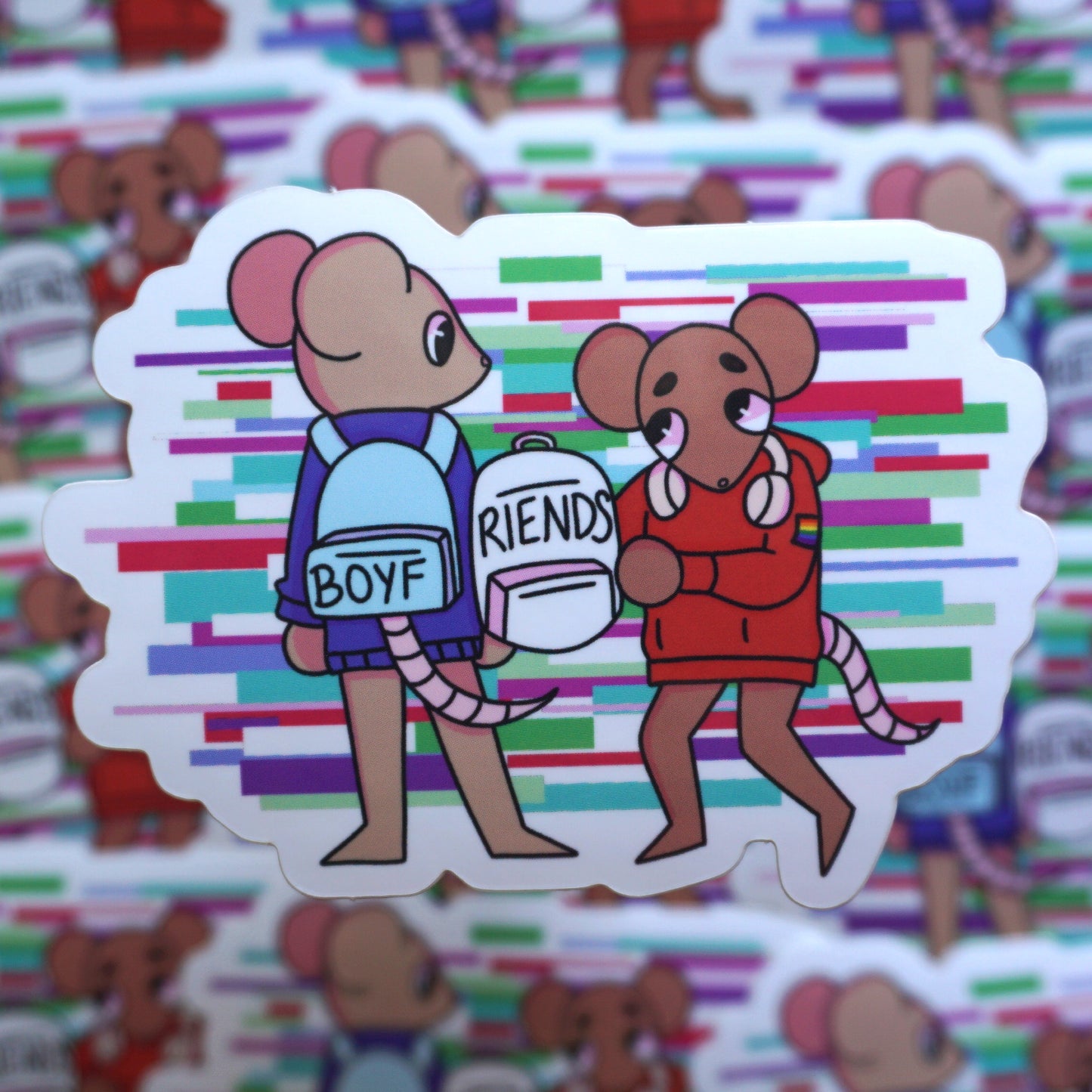 Be More Chill-Musical Mice Sticker