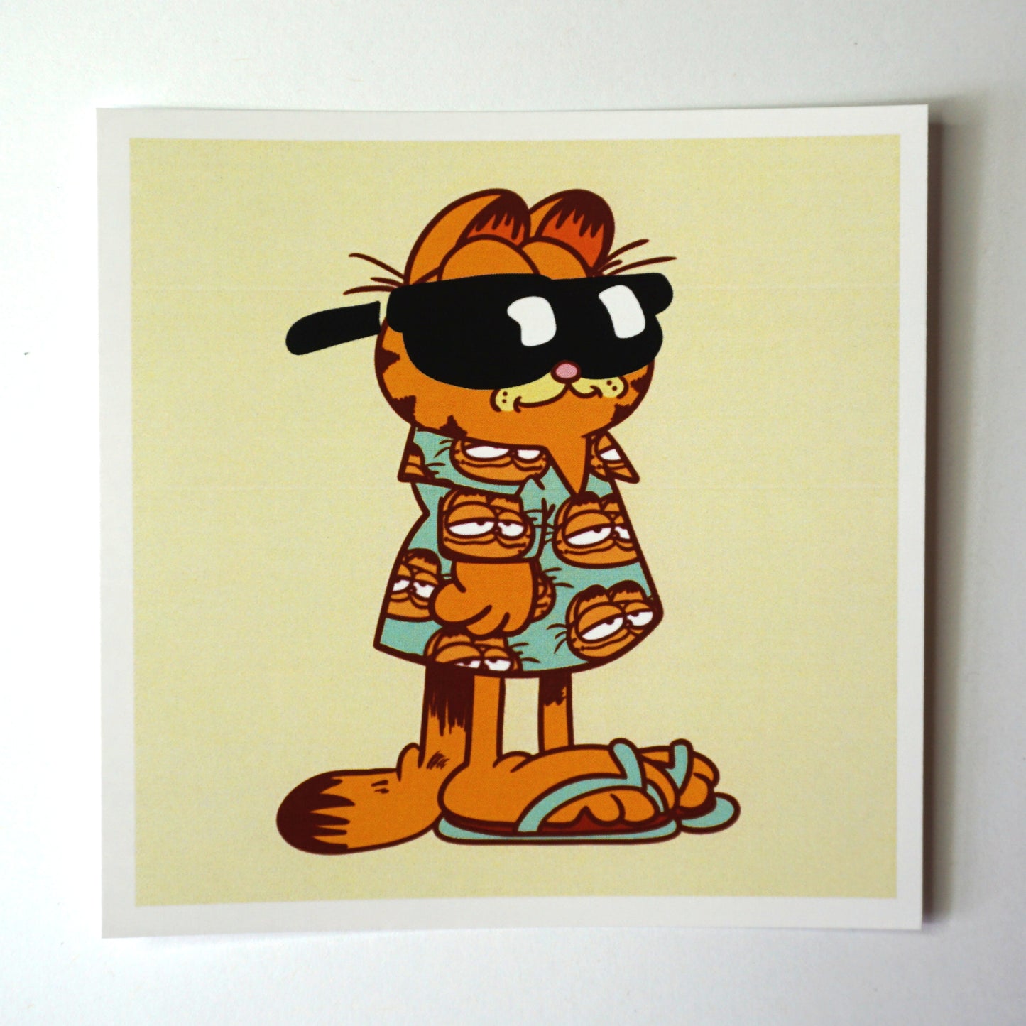 "Vacation" Garfield Print