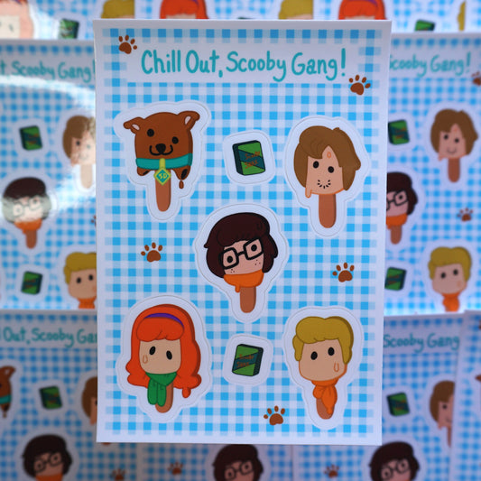 Scooby Gang Sticker Sheet