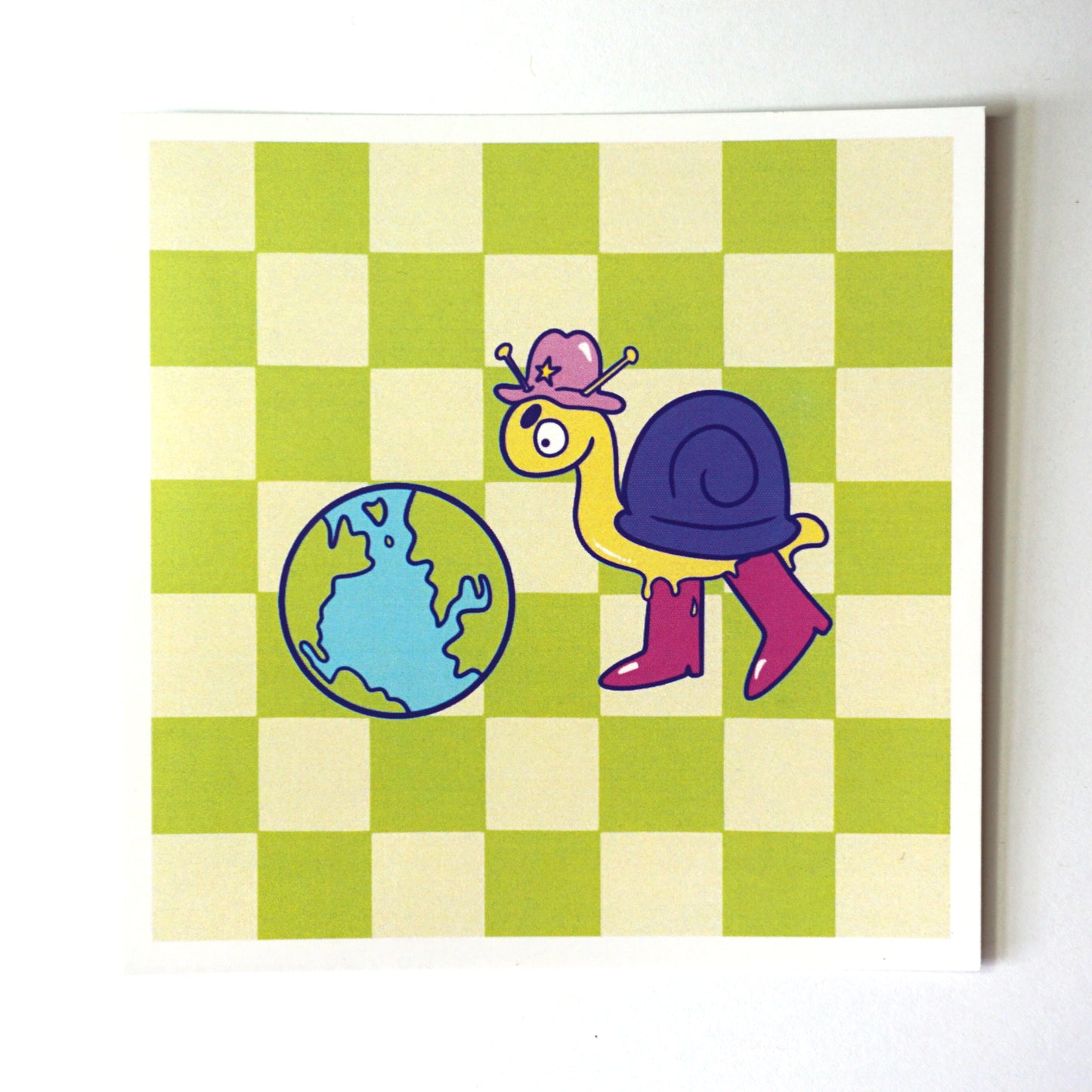 Snail Mad At The World Print